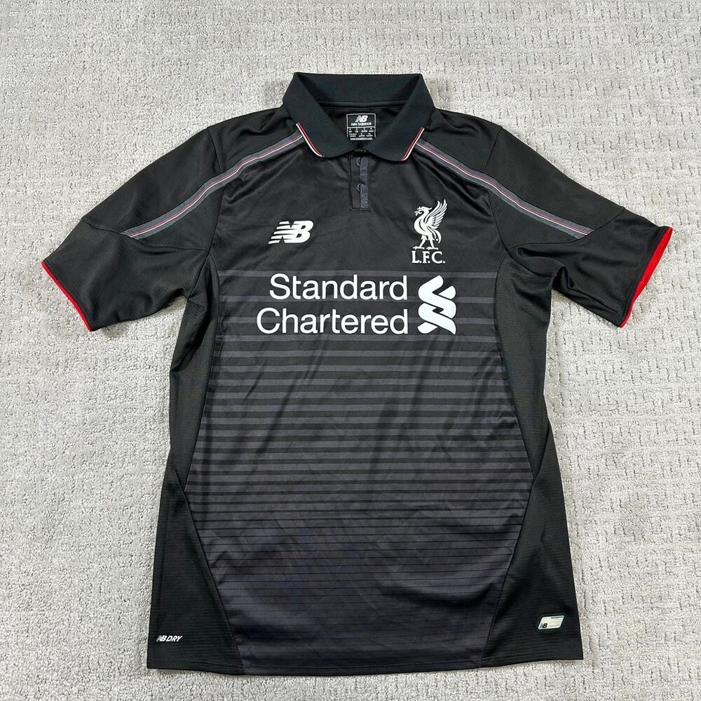 Liverpool 2015/16 number 5 Adidas Men's Black T-shirt